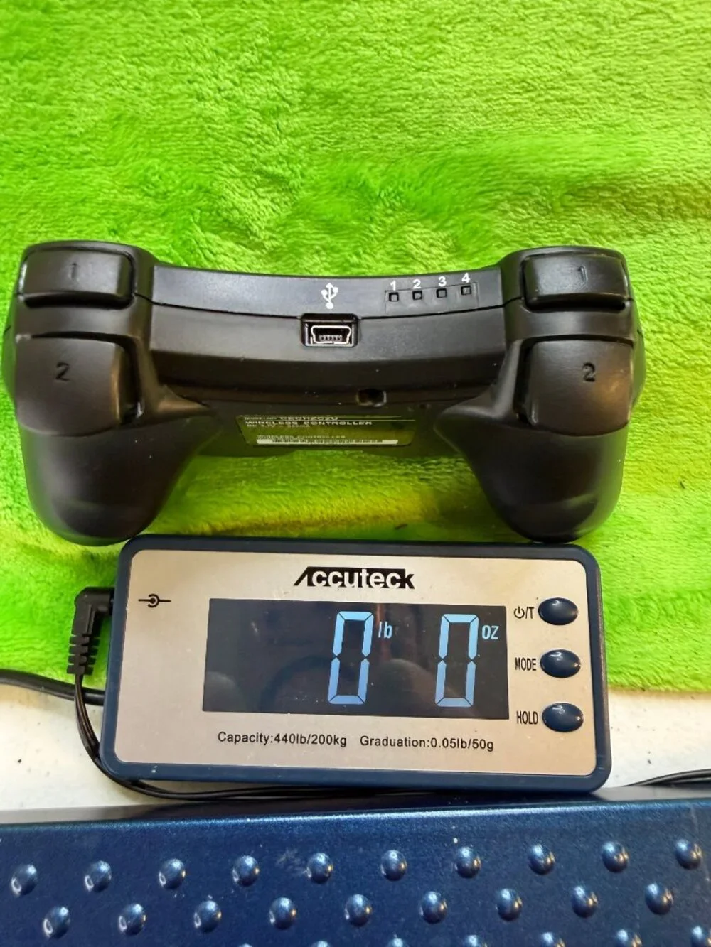 Sony PS3 DualShock 3 Wireless Controller Black CECHZC2U Tested Works